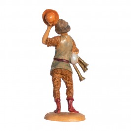 Zampognaro Presepe Fontanini 10 cm