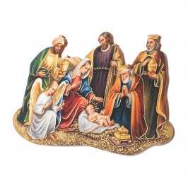 Quadretto Natività con i Re Magi