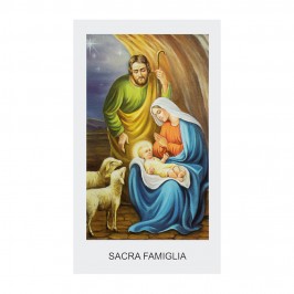 Immaginetta Sacra Famiglia