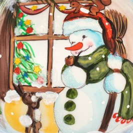 Palla Dipinta per Albero di Natale