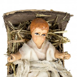 Gesù Bambino in Terracotta 12 CM