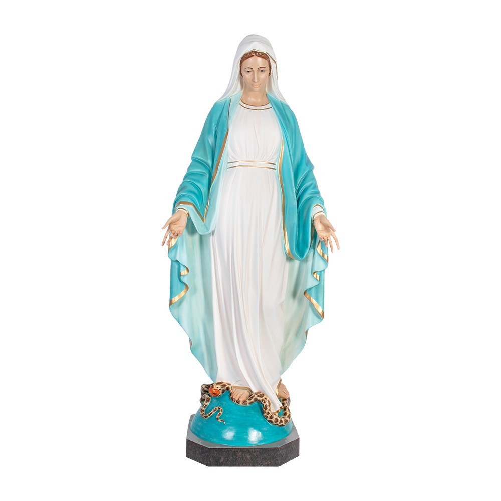 Statua della Madonna Miracolosa 180 cm.