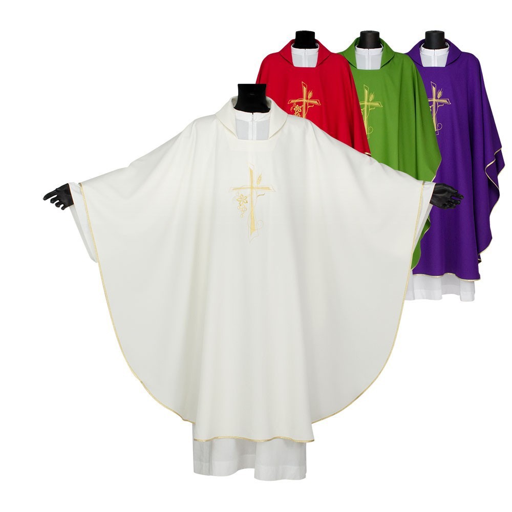 Casula Sacerdotale con Ricamo Casula Sacerdotale con Ricamo