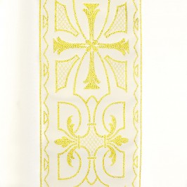 Casula Avorio con Stolone Ricamato