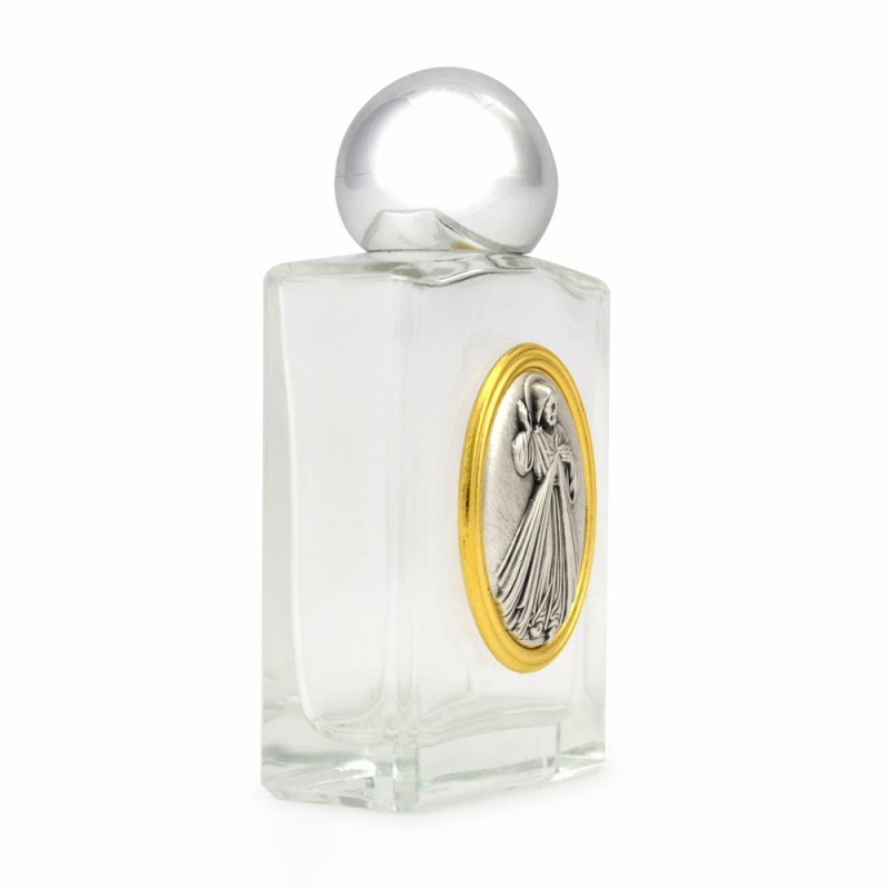 Bottiglie Acqua Santa In Vetro - Set 4 Pezzi Con Coperchio, Design Rilievo Gesù, Per Oli Sacri E Battesimi - Foto 8