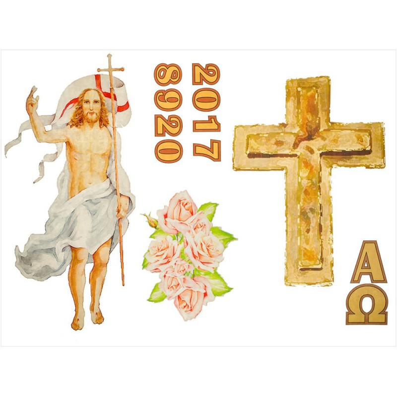 Adesivi per cero pasquale Adesivi per cero pasquale