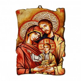 TAVOLA SACRA FAMIGLIA 10X13,5