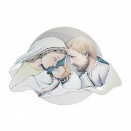 Quadro Tondo da Parete Sacra Famiglia