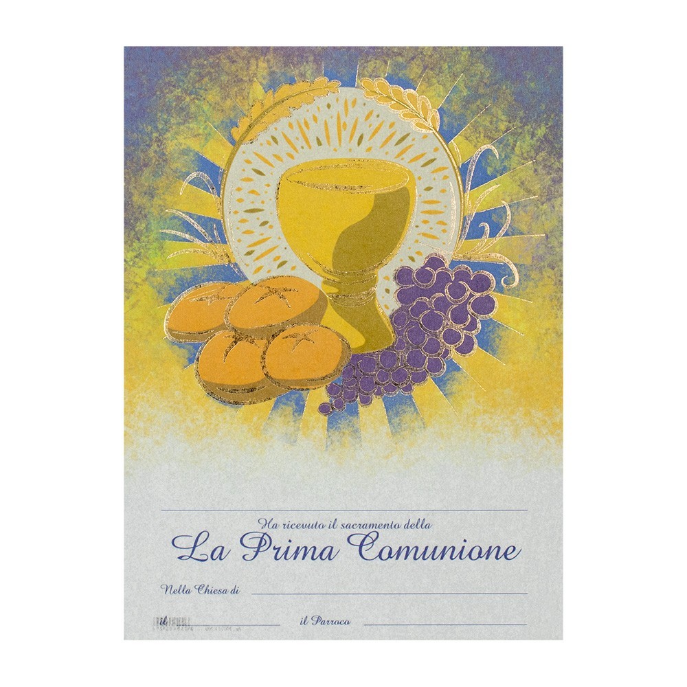 Pergamena Comunione Pergamena Comunione