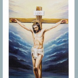 Santino Gesù Crocifisso in Confezione da 100 pezzi
