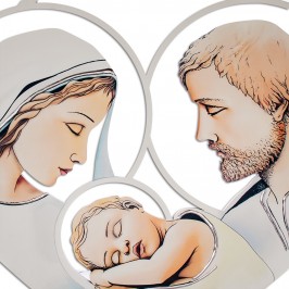 Quadro Albero della Vita e Sacra Famiglia