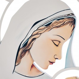 Quadro Albero della Vita e Sacra Famiglia