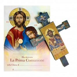 Croce Comunione Gesù con Diploma