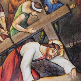 Via Crucis su Tela