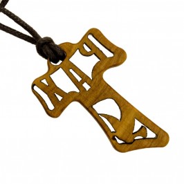 Croce Cresima in Legno Ulivo