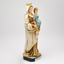 Madonna del Carmine resina cm. 29