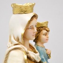Madonna del Carmine resina cm. 29