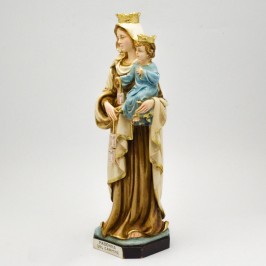 Madonna del Carmine resina cm. 29
