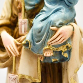 Madonna del Carmine resina cm. 29