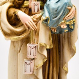 Madonna del Carmine resina cm. 29