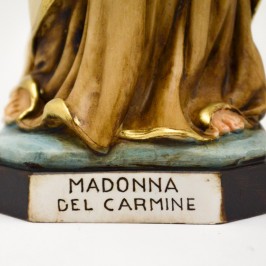 Madonna del Carmine resina cm. 29