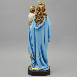 Madonna del Rosario resina cm. 28,5