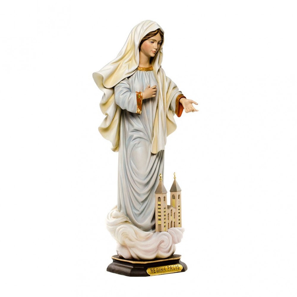 Statua Madonna Medjugorje in Legno