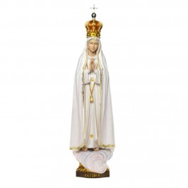 Statua Madonna di Fatima in Legno