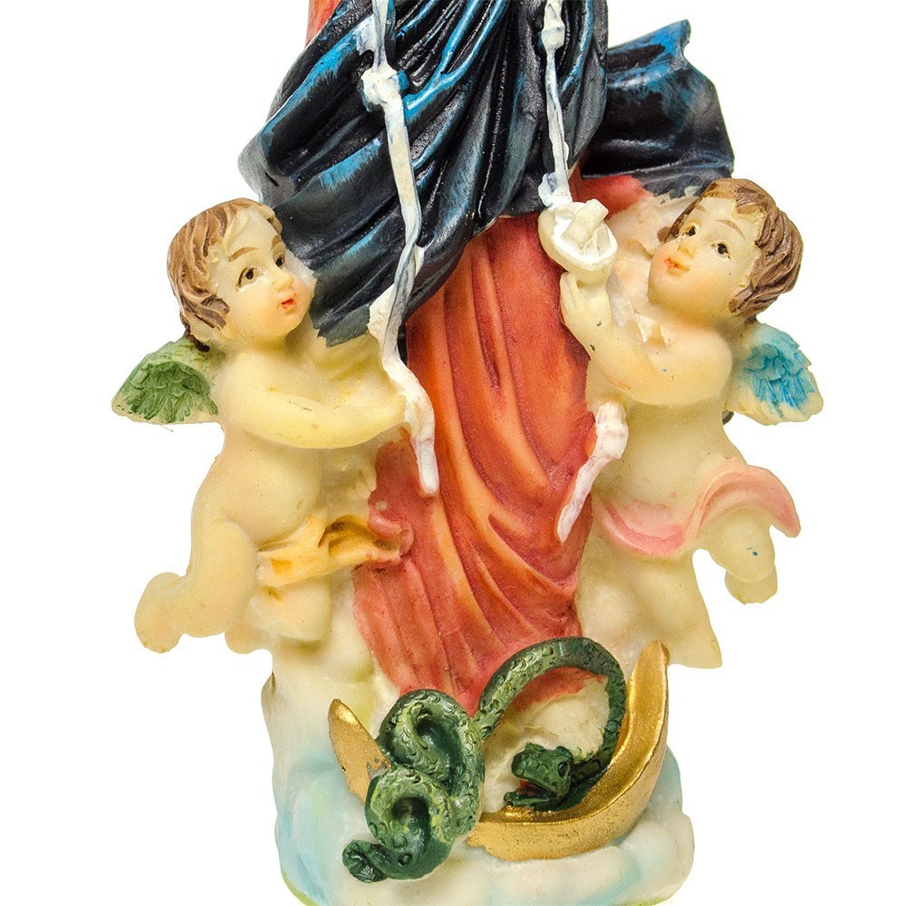 Statua Maria che Scioglie i Nodi 12 cm