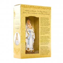Statua Madonna Lourdes Confezione Regalo