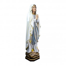 Statua Madonna Lourdes in Legno
