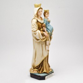Madonna del Carmine resina cm. 29