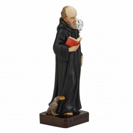 DELLARTE Articoli Religiosi Statua San Benedetto da Norcia cm 12