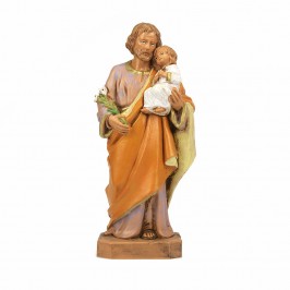 San Giuseppe con Bambino Fontanini 18 CM