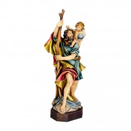 Statua San Cristoforo in Legno