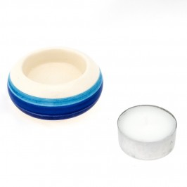 Portalume Tondo Ceramica