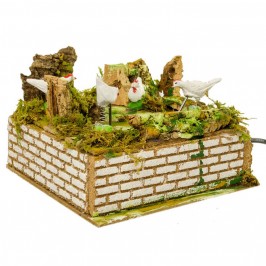Galline per il Presepe in Movimento