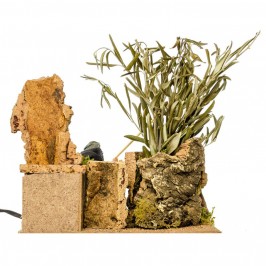 Battitore di Olive Presepe Movimento