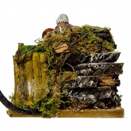 Zampognaro Presepe in movimento 10 cm