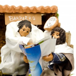 Barbiere Presepe in Movimento