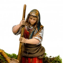 Donne a Lavoro per il Presepe 10 cm