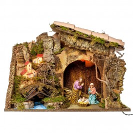 Grotta Presepe con Borgo