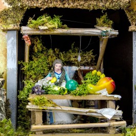 Presepe con Pastore in Movimento