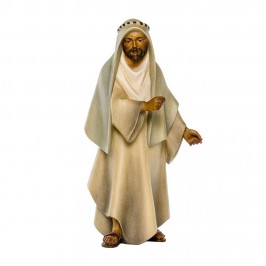 Cammelliere con Cammello Presepe in Legno