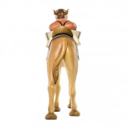 Cammelliere con Cammello Presepe in Legno