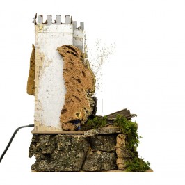 Mulino ad Acqua con Ponte per Presepe
