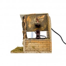 Mulino ad Acqua con Pompa per il Presepe
