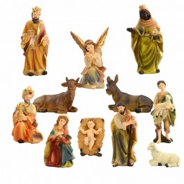Presepe Completo 11 Sogg 14 cm