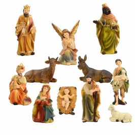 Presepe Completo 11 Sogg 14 cm