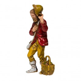 Pastore con Cappello per il Presepe